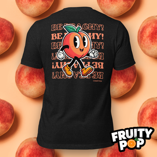 Embroidered Peach Pete- Hollow Be Peachy Be Peachy