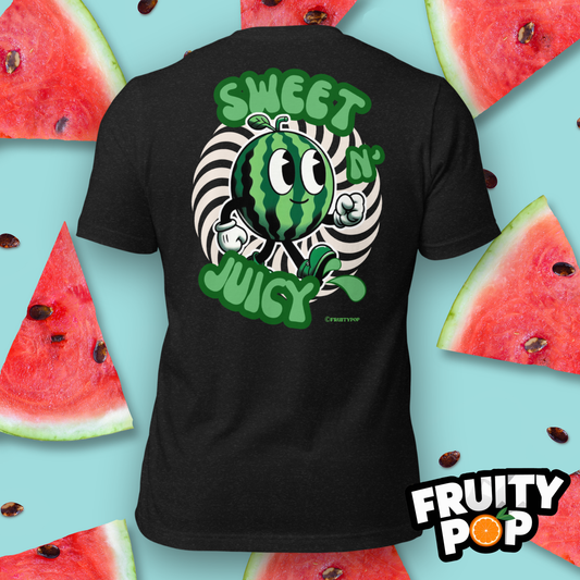 Embroidered Melon Max- Sweet N' Juicy Circle Illusion