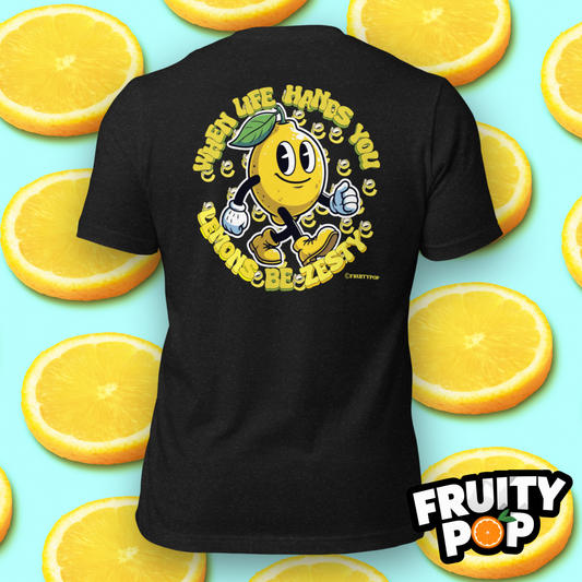 Embroidered Lemon Lenny- When Life Hands You Lemons Be Zesty