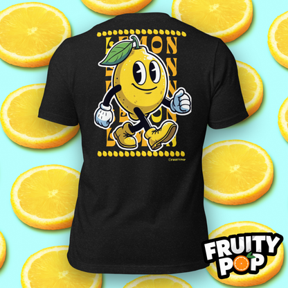 Embroidered Lemon Lenny- LEMON LEMON LEMON