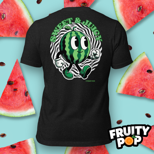 Embroidered Melon Max- Sweet & Juicy Wavy Illusion