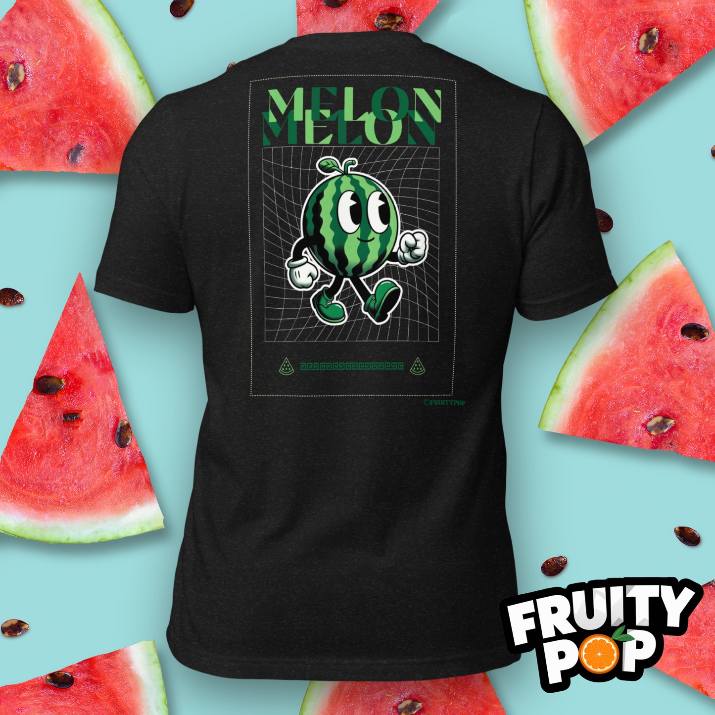 Embroidered Melon Max- Melon Melon Futuristic