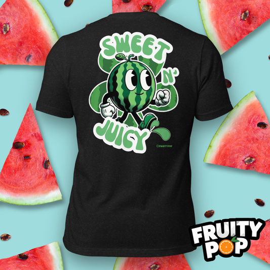 Embroidered Melon Max- Sweet N' Juicy Melon Flower