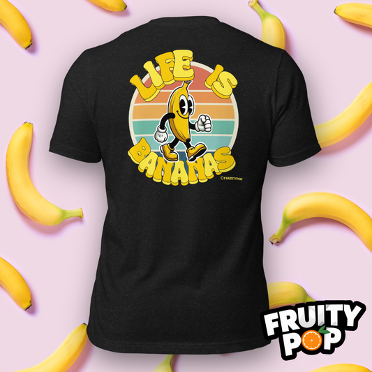 Embroidered Banana Billy- Life Is Bananas
