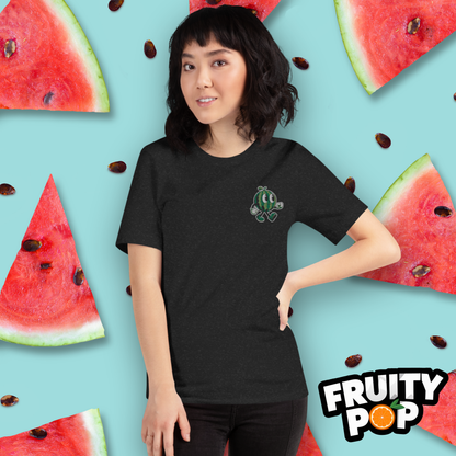 Embroidered Melon Max- Sweet N' Juicy Circle Illusion
