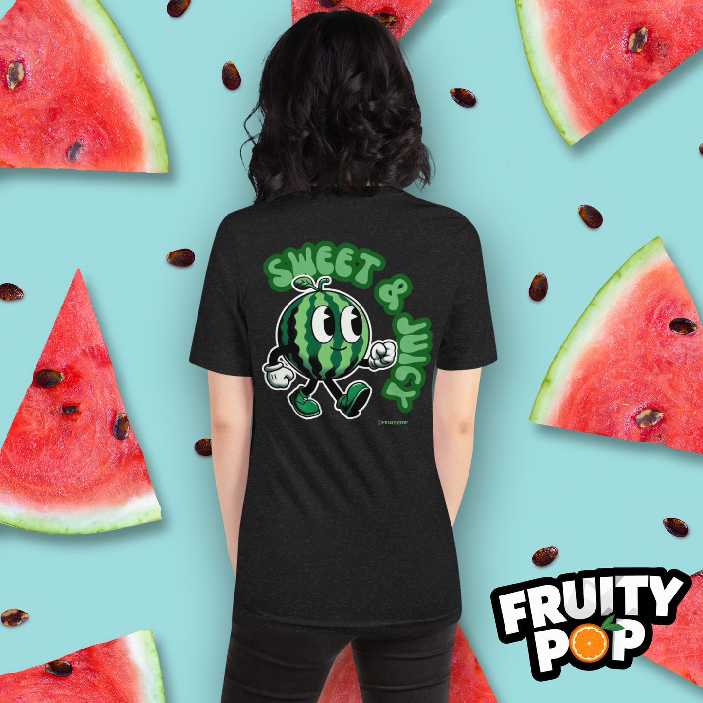 Embroidered Melon Max- Sweet N' Juicy