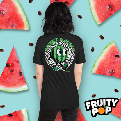 Embroidered Melon Max- Sweet & Juicy Wavy Illusion