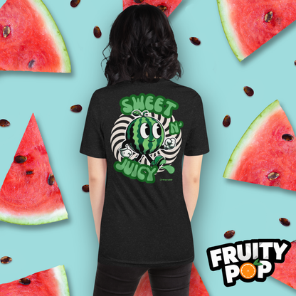 Embroidered Melon Max- Sweet N' Juicy Circle Illusion