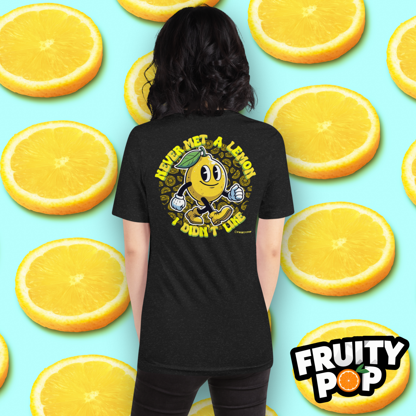Embroidered Lemon Lenny- Never Met A Lemon I Didn't Like