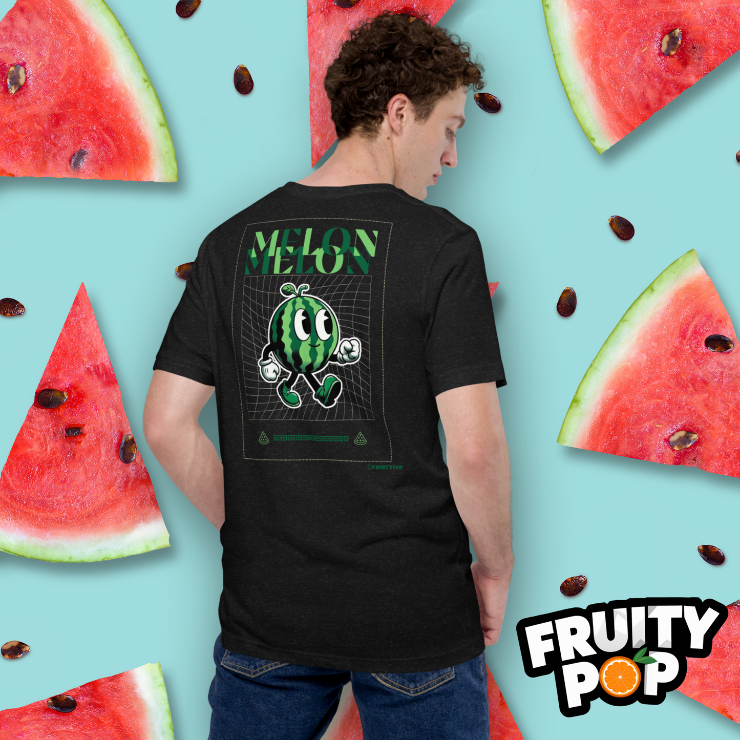 Embroidered Melon Max- Melon Melon Futuristic
