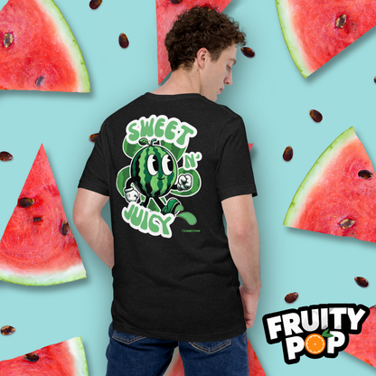 Embroidered Melon Max- Sweet N' Juicy Melon Flower