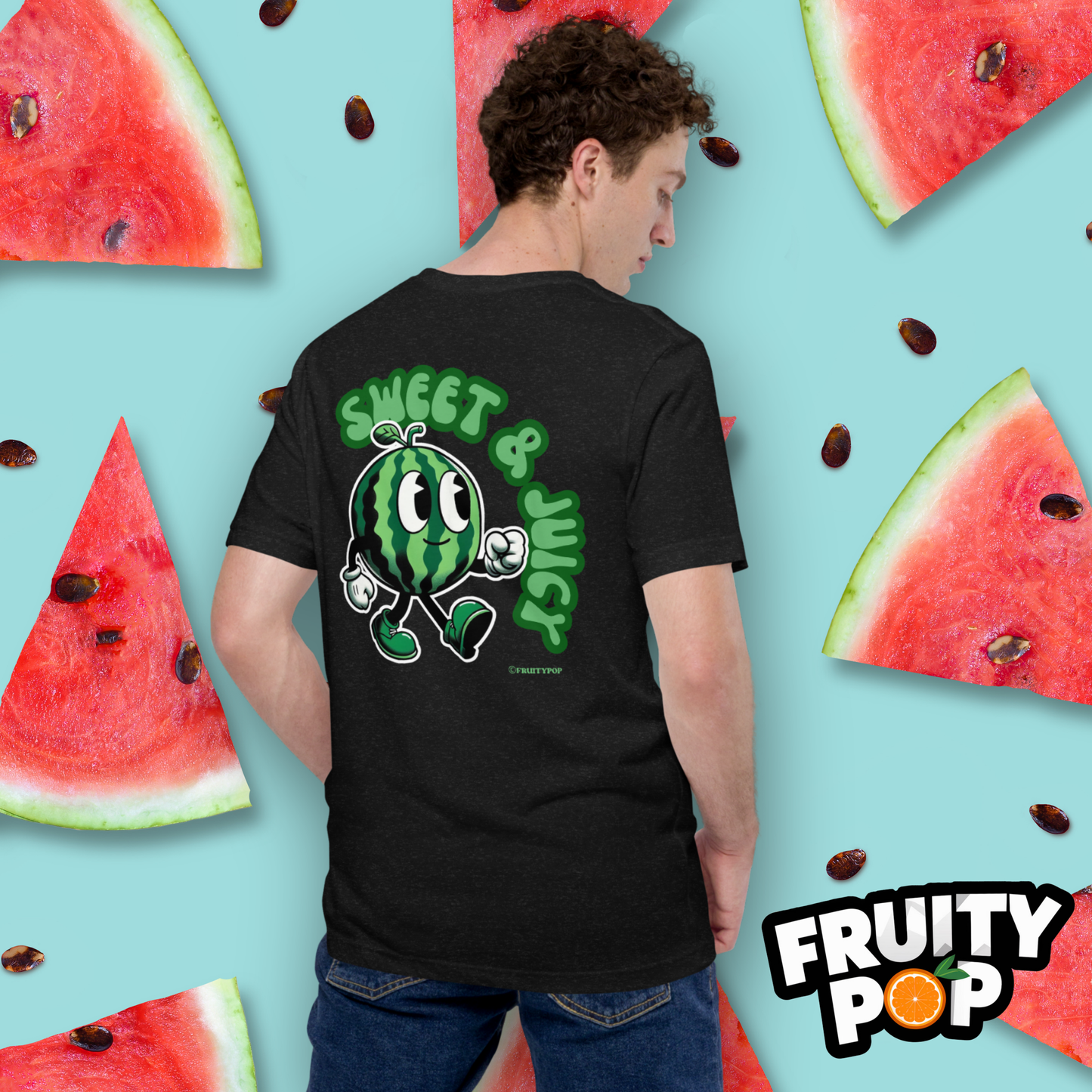Embroidered Melon Max- Sweet N' Juicy