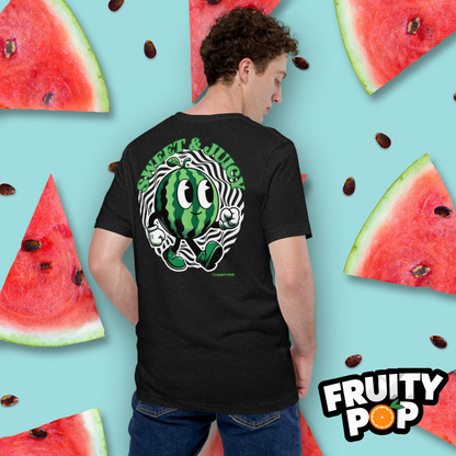 Embroidered Melon Max- Sweet & Juicy Wavy Illusion