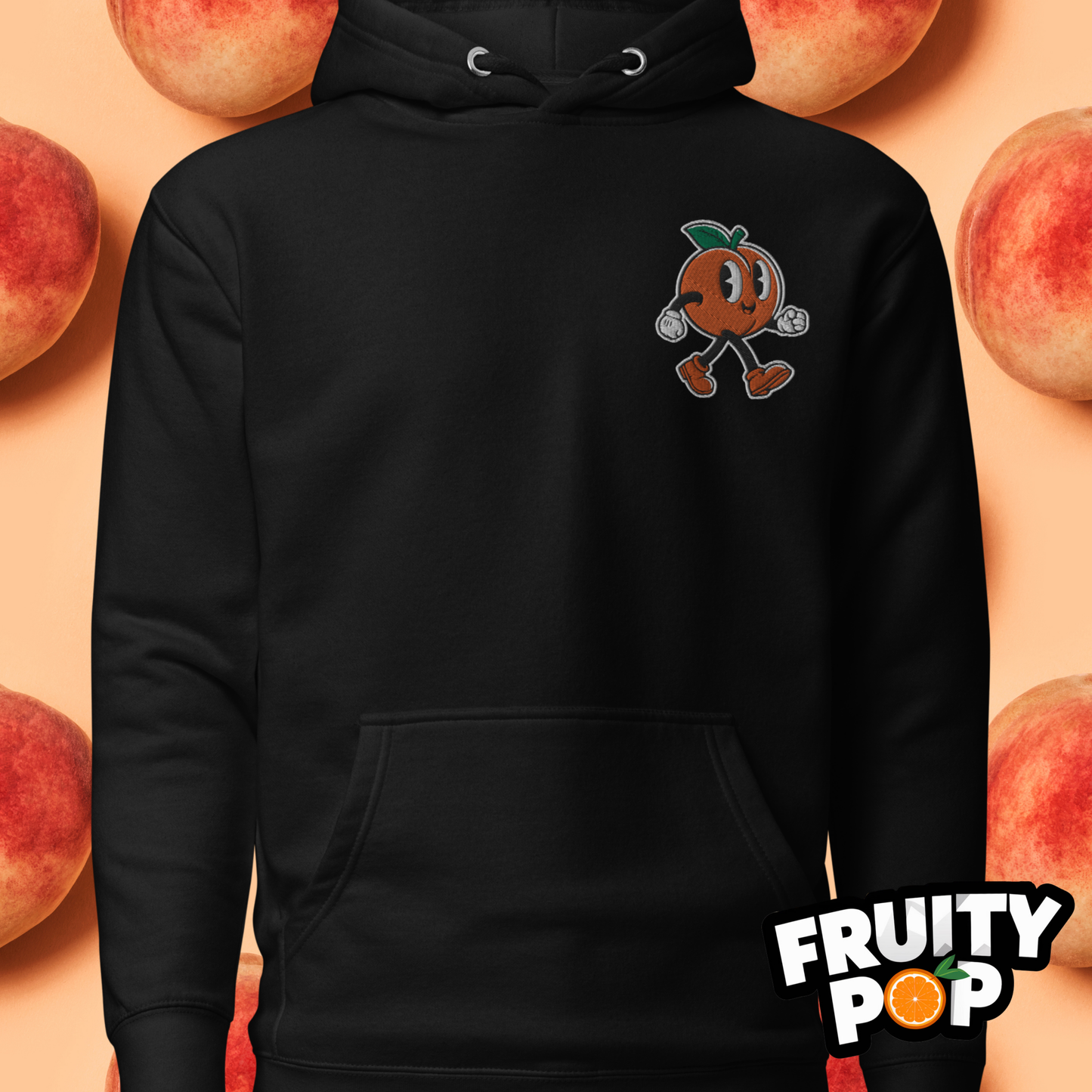 🍑 Peach Pete- PEACH PEACH PEACH Unisex Pullover Hoodie 🍑