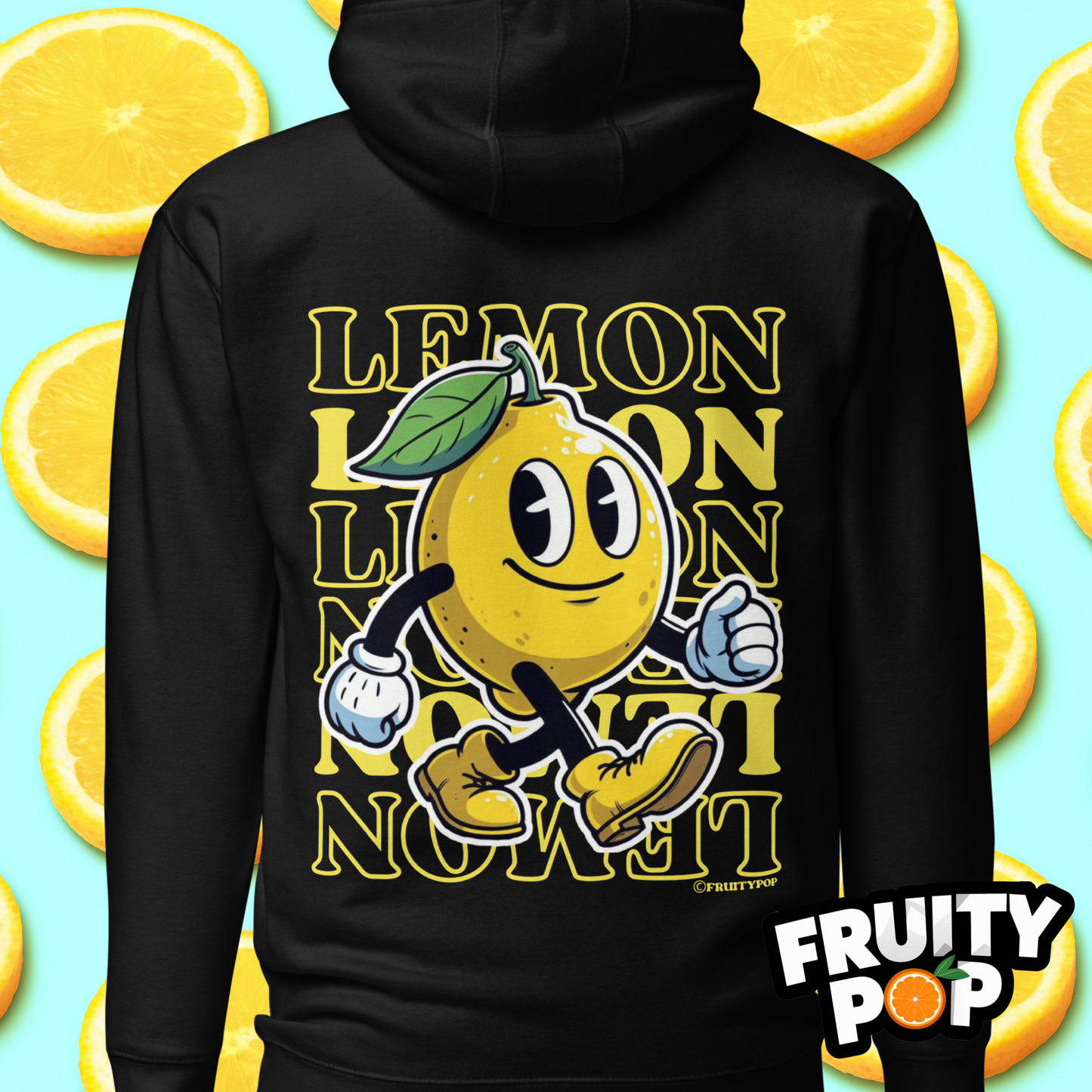 🍋 Lemon Lenny- Hollow Lemon Lemon Lemon Unisex Pullover Hoodie 🍋