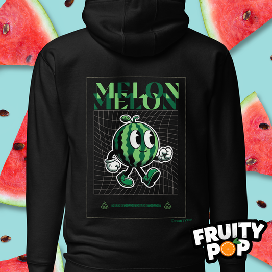 🍉 Melon Max- Melon Melon Futuristic Unisex Pullover Hoodie 🍉