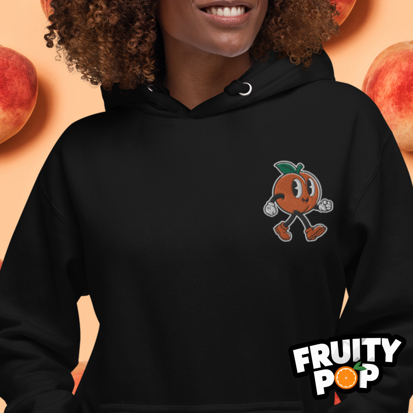 🍑 Peach Pete- Hollow Be Peachy Be Peachy Unisex Pullover Hoodie 🍑