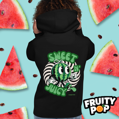 🍉 Melon Max- Sweet N' Juicy Circle Illusion Unisex Pullover Hoodie 🍉