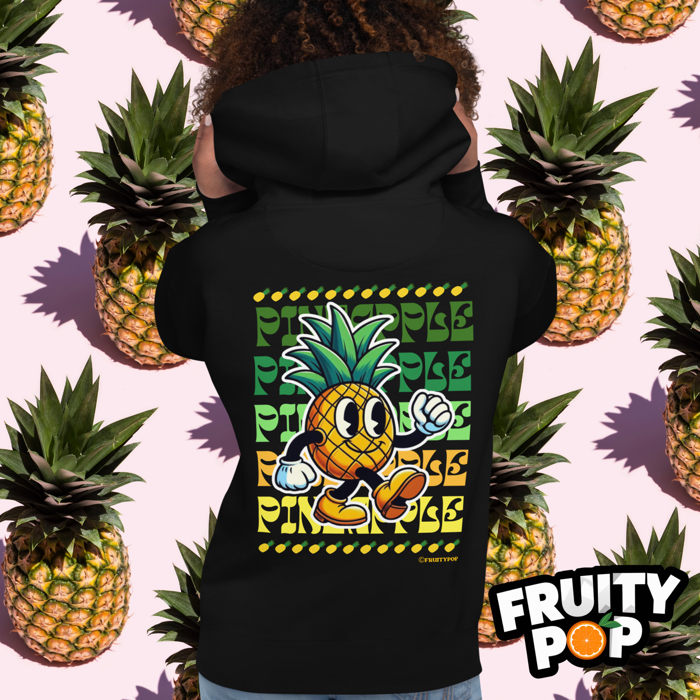 🍍 Pineapple Perry- PINEAPPLE PINEAPPLE PINEAPPLE Unisex Pullover Hoodie 🍍