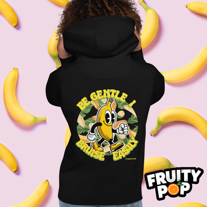 🍌 Banana Billy- Be Gentle I Bruise Easily Unisex Pullover Hoodie 🍌