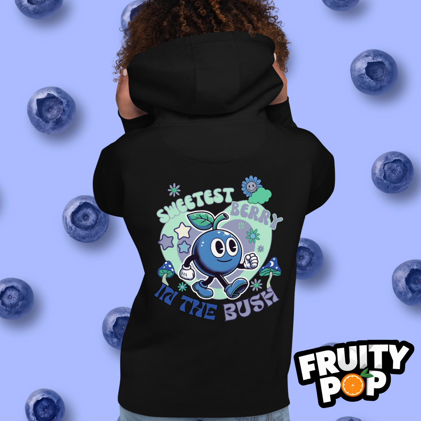 🍒💙 Blueberry Blake - Sweetest Berry In The Bush Kennedy Edition Unisex Pullover Hoodie 🍒💙