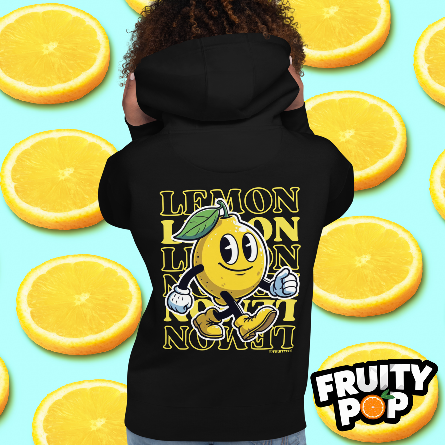 🍋 Lemon Lenny- Hollow Lemon Lemon Lemon Unisex Pullover Hoodie 🍋
