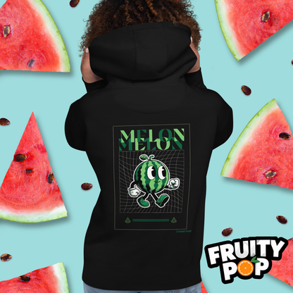🍉 Melon Max- Melon Melon Futuristic Unisex Pullover Hoodie 🍉