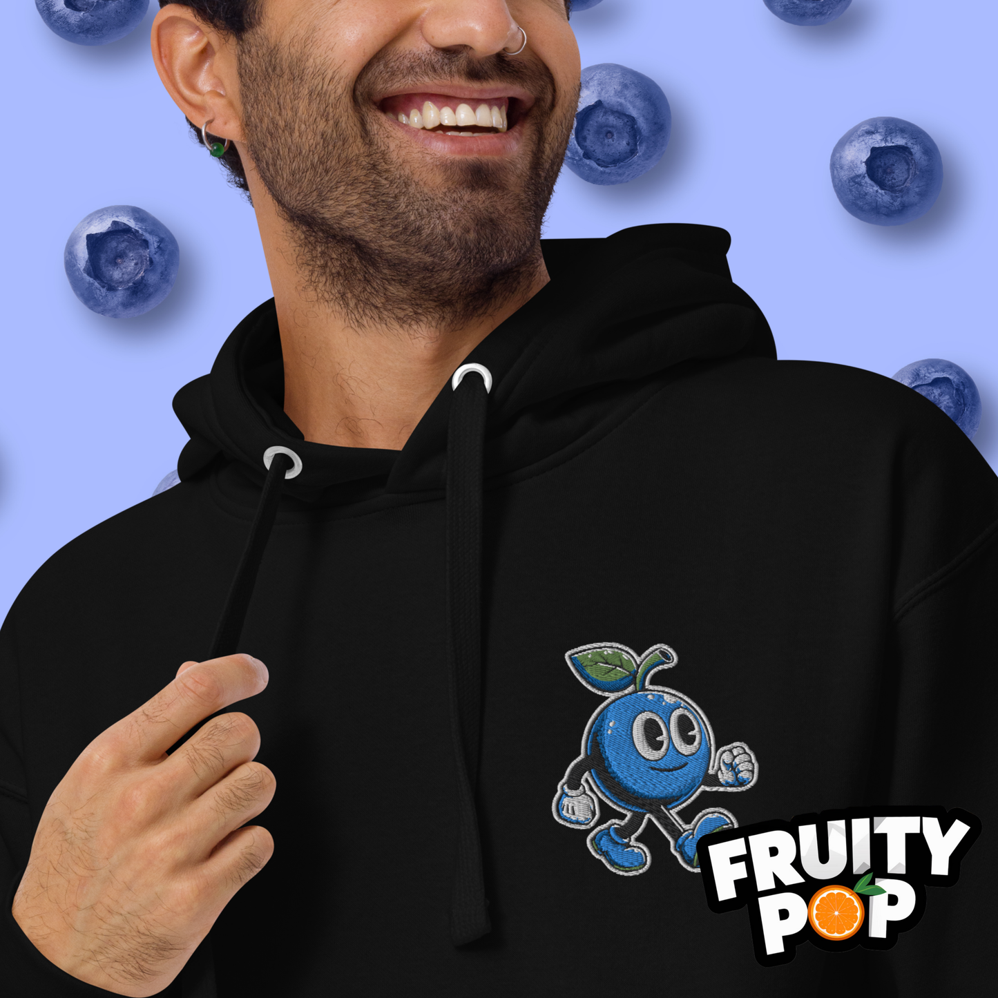 🍒💙 Blueberry Blake - Sweetest Berry In The Bush Kennedy Edition Unisex Pullover Hoodie 🍒💙