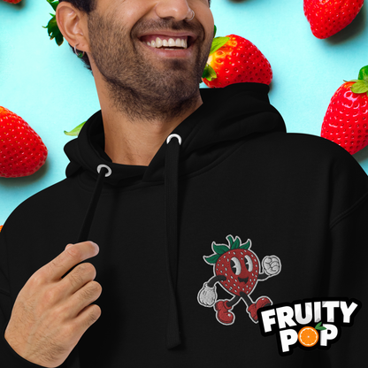 🍓 Strawberry Stan- STRAWBERRY STRAWBERRY STRAWBERRY Unisex Pullover Hoodie 🍓
