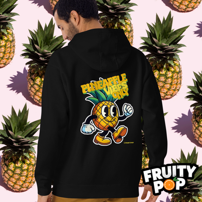 🍍 Pineapple Perry- Pineapple Vibes Only Unisex Pullover Hoodie 🍍