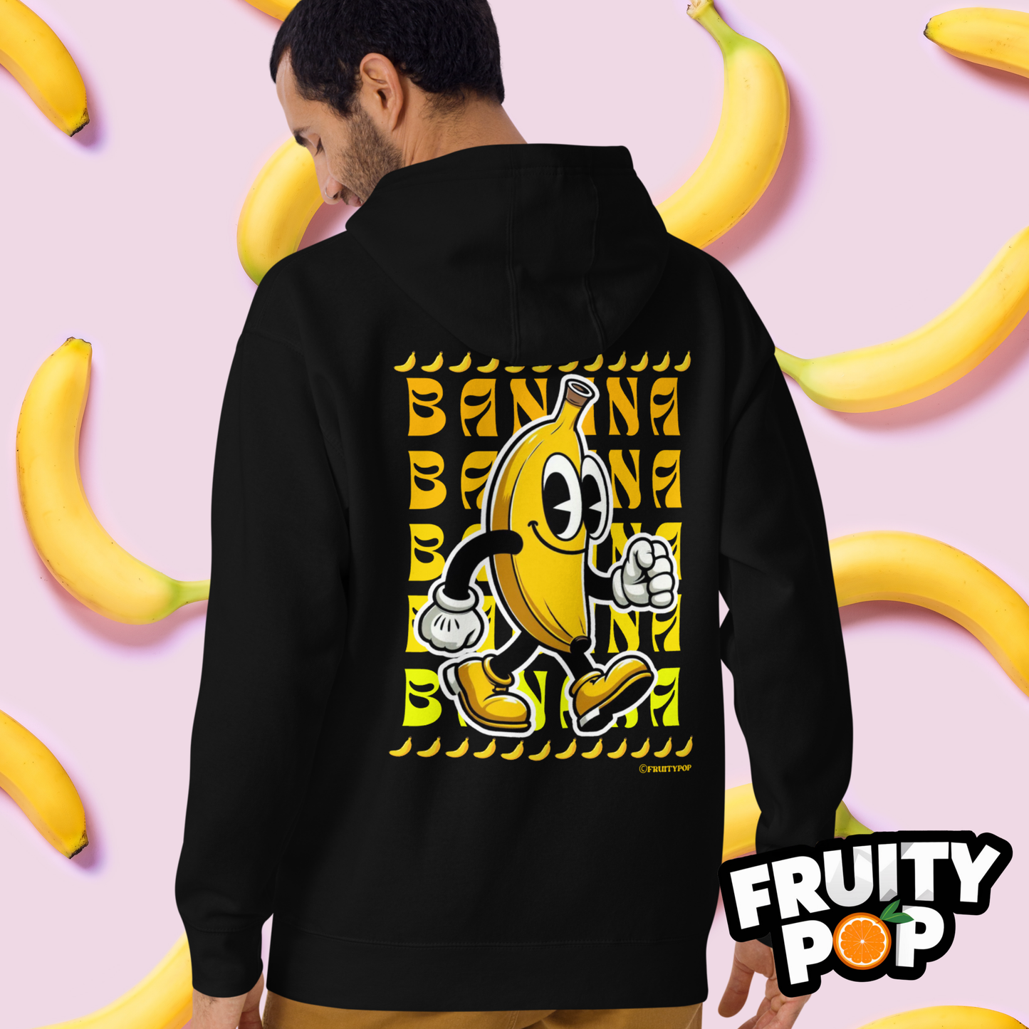 🍌 Banana Billy- BANANA BANANA BANANA Unisex Pullover Hoodie 🍌