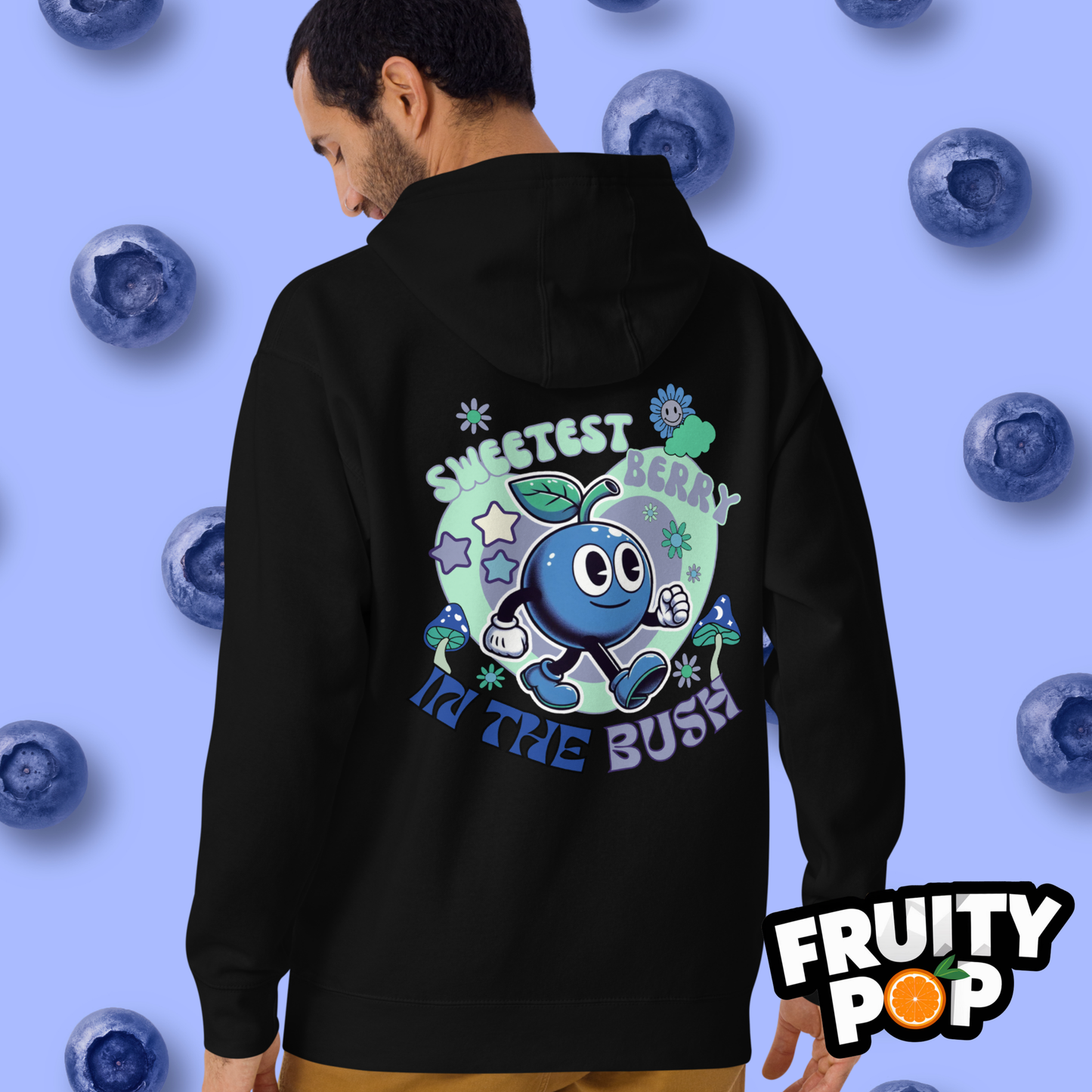 🍒💙 Blueberry Blake - Sweetest Berry In The Bush Kennedy Edition Unisex Pullover Hoodie 🍒💙