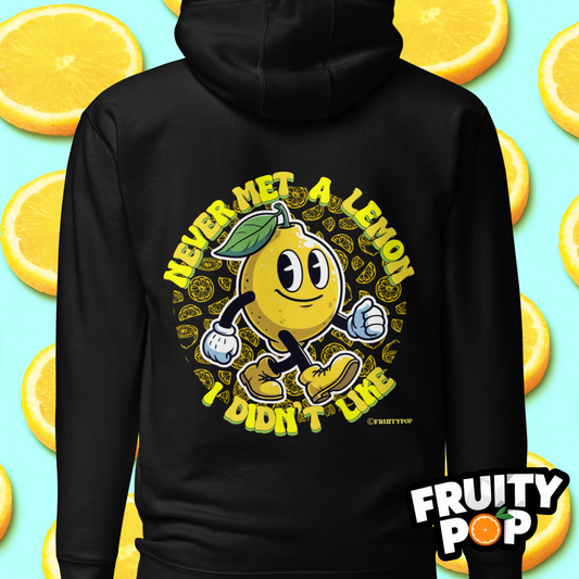 🍋 Lemon Lenny- Never Met A Lemon I Didn't Like Unisex Pullover Hoodie 🍋