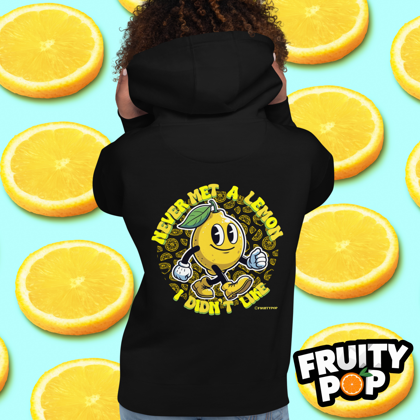 🍋 Lemon Lenny- Never Met A Lemon I Didn't Like Unisex Pullover Hoodie 🍋