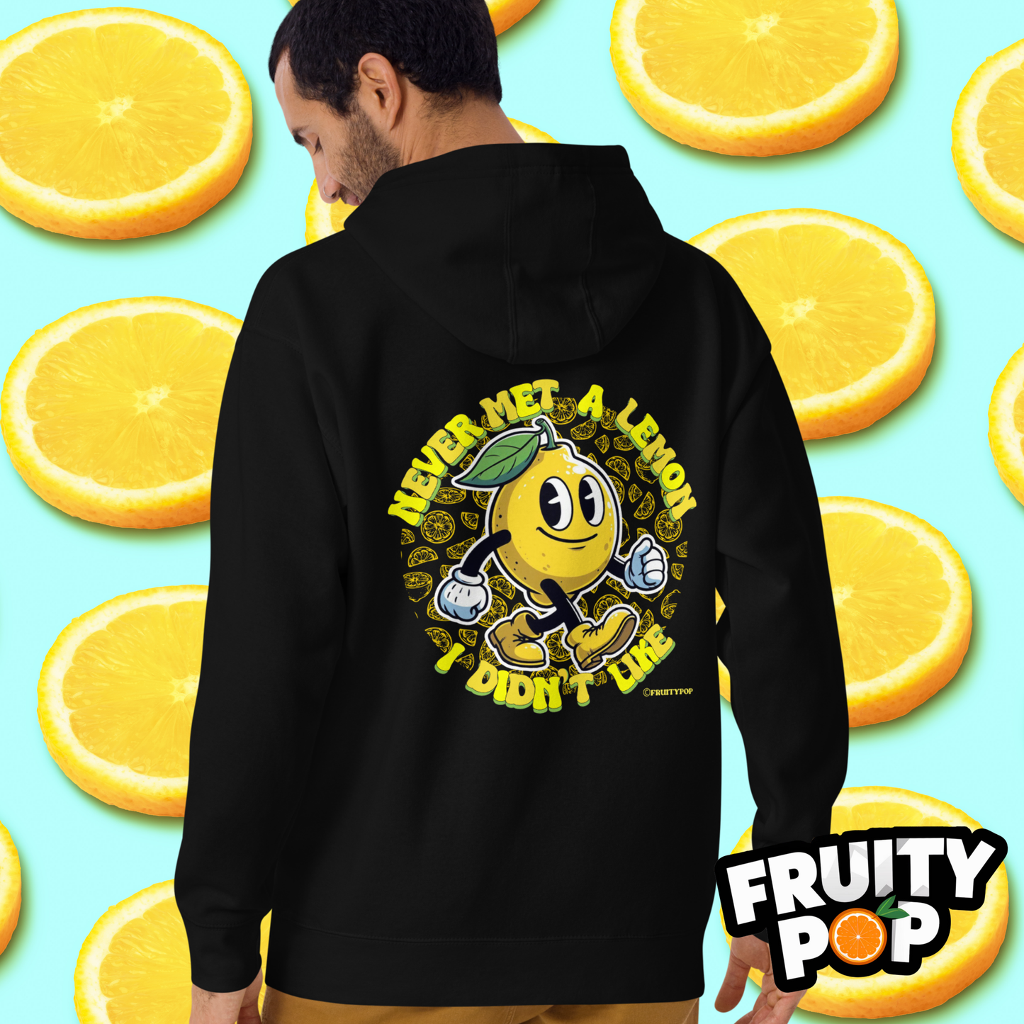 🍋 Lemon Lenny- Never Met A Lemon I Didn't Like Unisex Pullover Hoodie 🍋