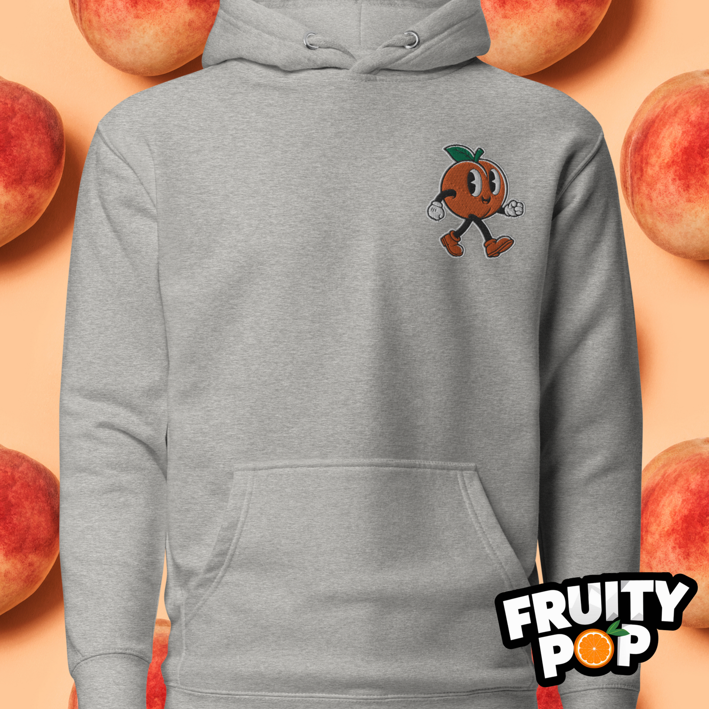 🍑 Peach Pete- PEACH PEACH PEACH Unisex Pullover Hoodie 🍑