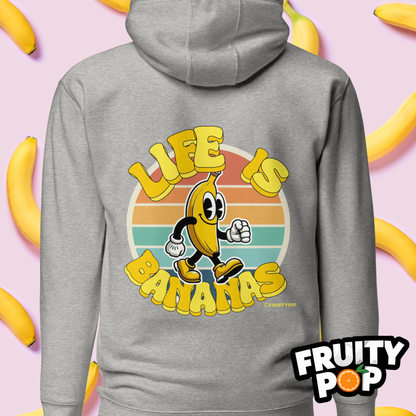 🍌 Banana Billy- Life Is Bananas Unisex Pullover Hoodie 🍌