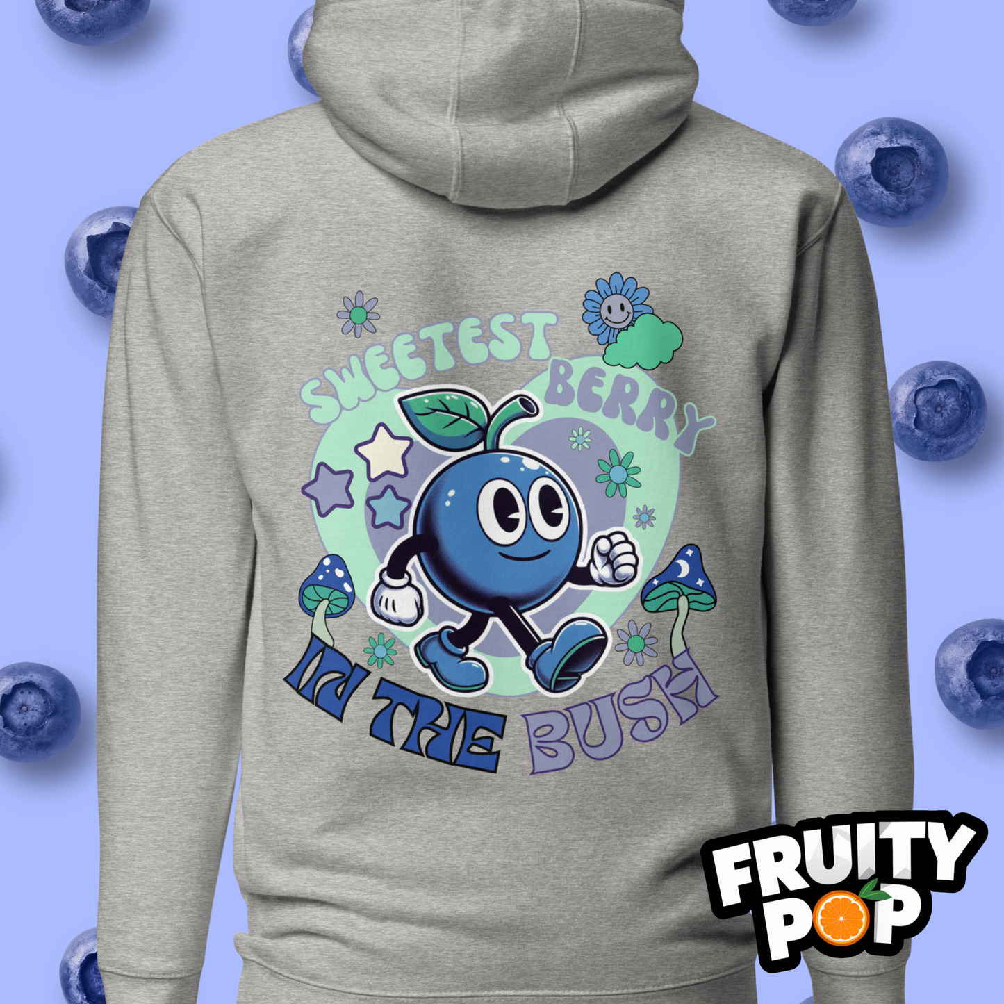🍒💙 Blueberry Blake - Sweetest Berry In The Bush Kennedy Edition Unisex Pullover Hoodie 🍒💙
