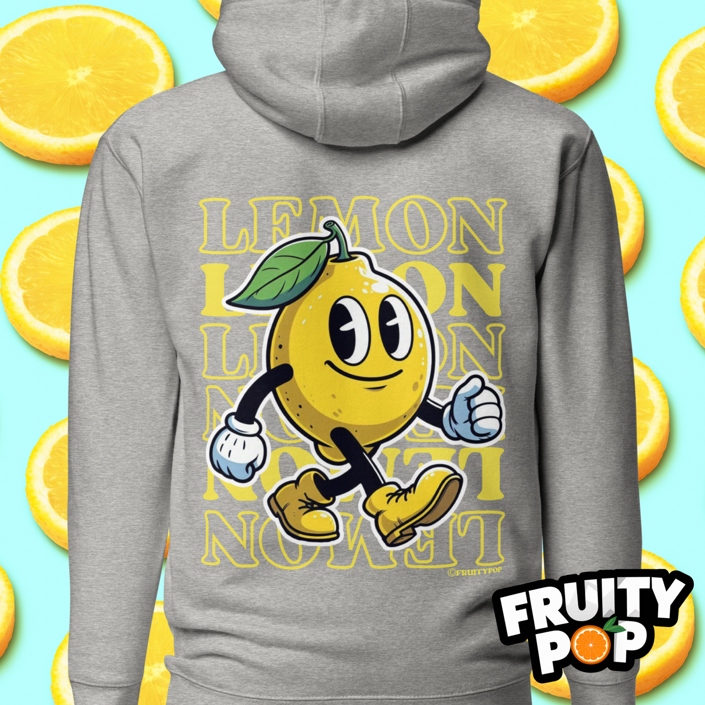 🍋 Lemon Lenny- Hollow Lemon Lemon Lemon Unisex Pullover Hoodie 🍋