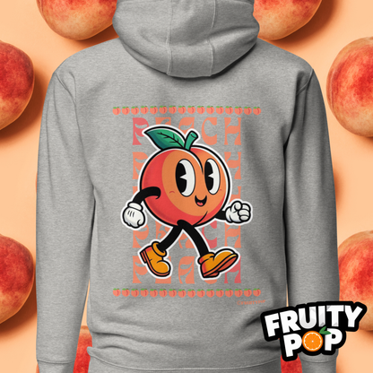 🍑 Peach Pete- PEACH PEACH PEACH Unisex Pullover Hoodie 🍑