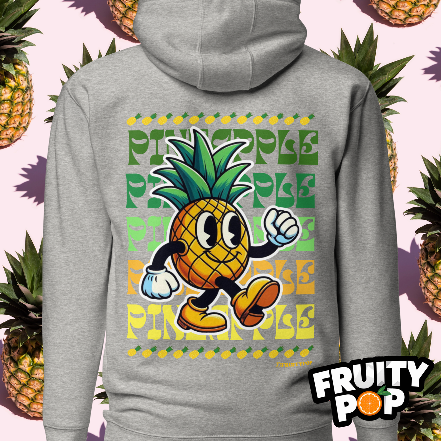 🍍 Pineapple Perry- PINEAPPLE PINEAPPLE PINEAPPLE Unisex Pullover Hoodie 🍍