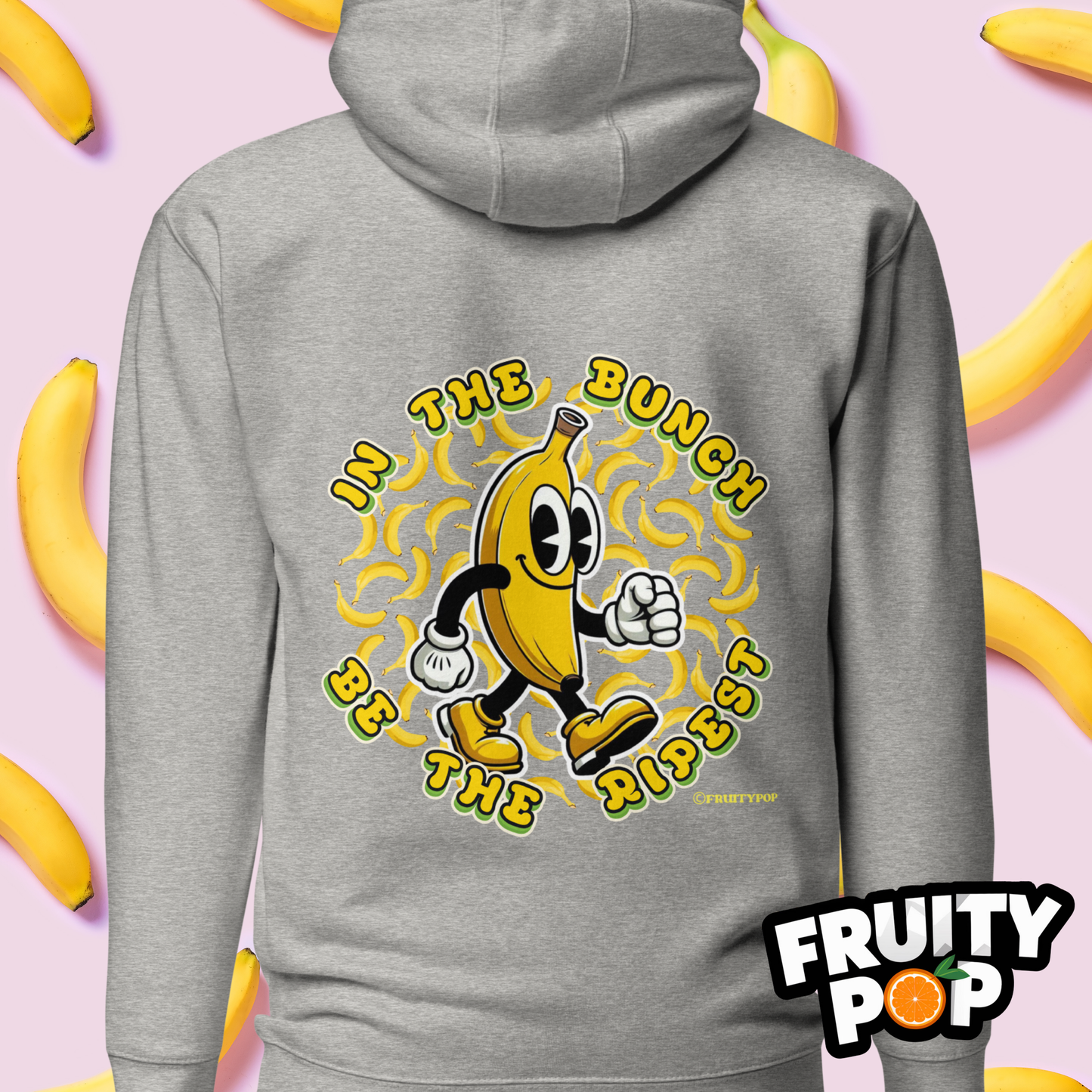 🍌 Banana Billy- In The Bunch Be The Ripest Unisex Pullover Hoodie 🍌