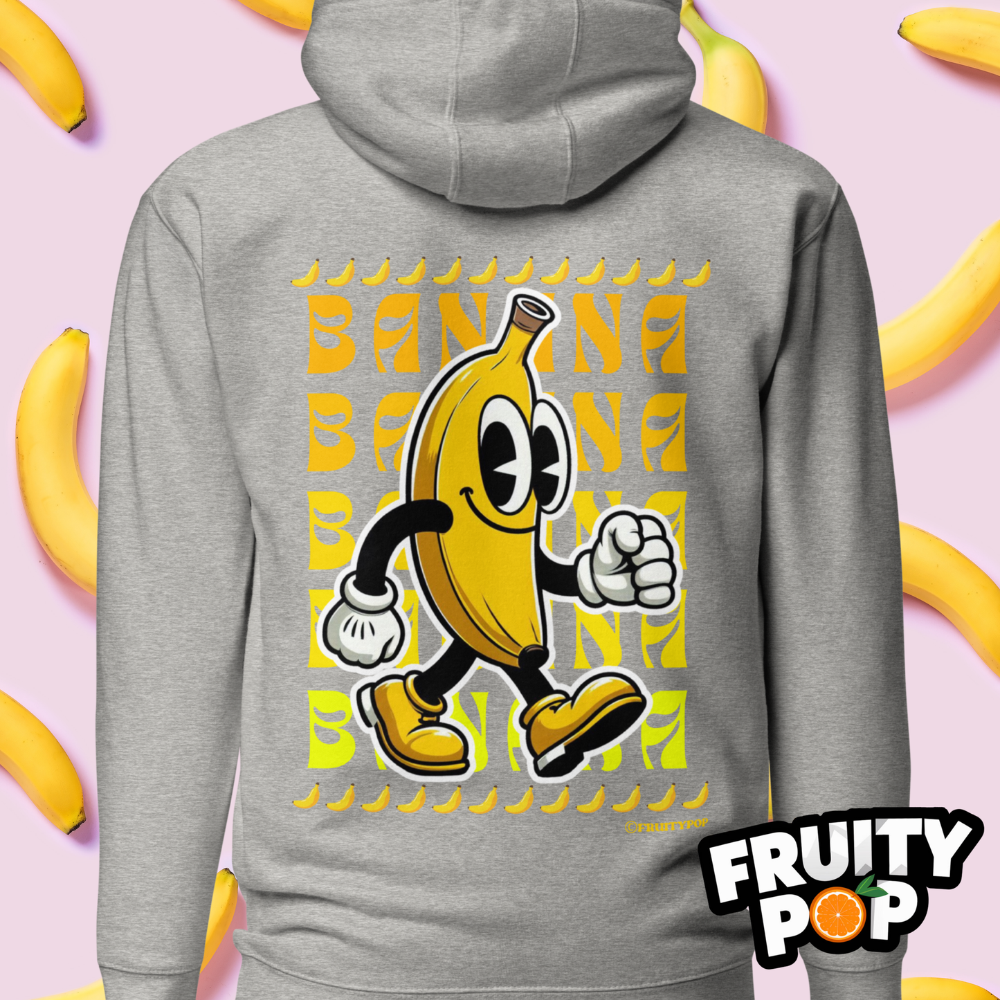 🍌 Banana Billy- BANANA BANANA BANANA Unisex Pullover Hoodie 🍌