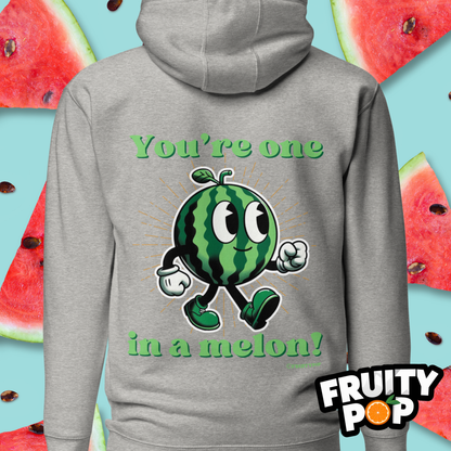 🍉 Melon Max- You're One In A Melon! Unisex Pullover Hoodie 🍉