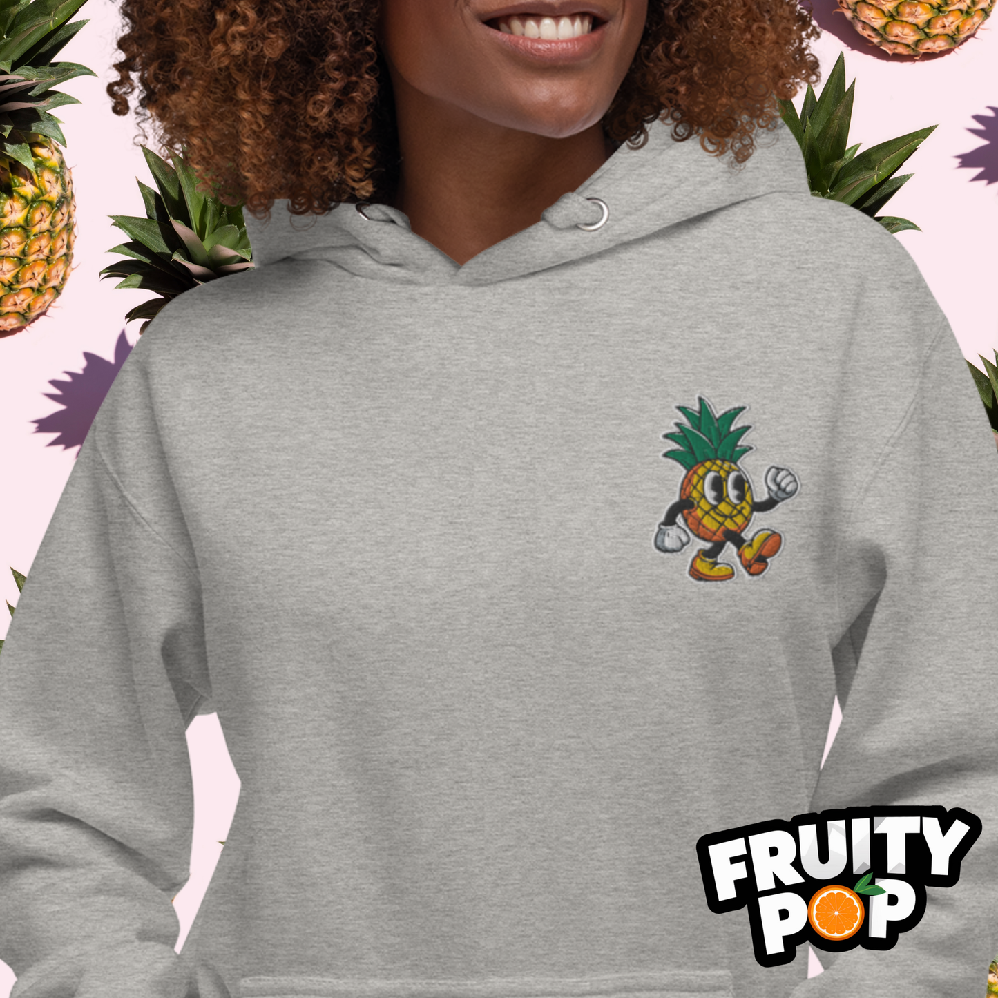 🍍 Pineapple Perry- Be Like A Pineapple Bite Back Unisex Pullover Hoodie 🍍