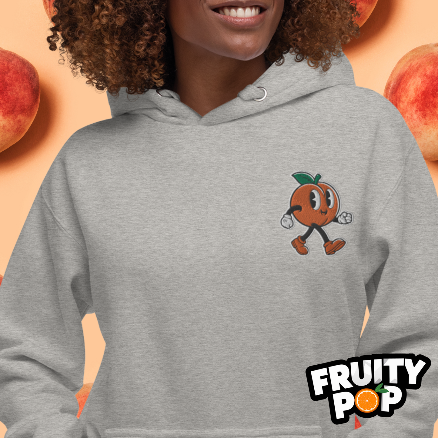 🍑 Peach Pete- Hollow Be Peachy Be Peachy Unisex Pullover Hoodie 🍑
