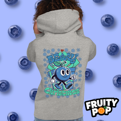 🍒💙 Blueberry Blake - Berry Christmas Unisex Pullover Hoodie 🍒💙