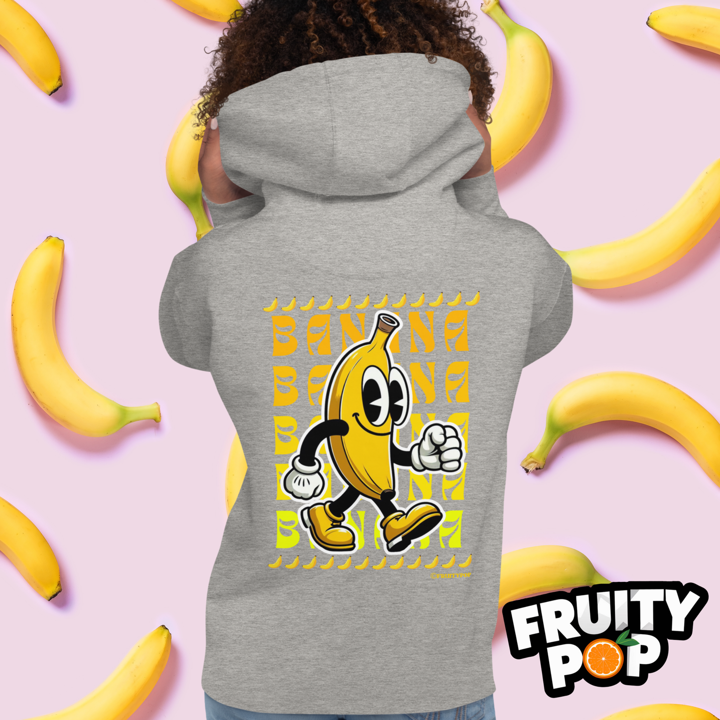 🍌 Banana Billy- BANANA BANANA BANANA Unisex Pullover Hoodie 🍌