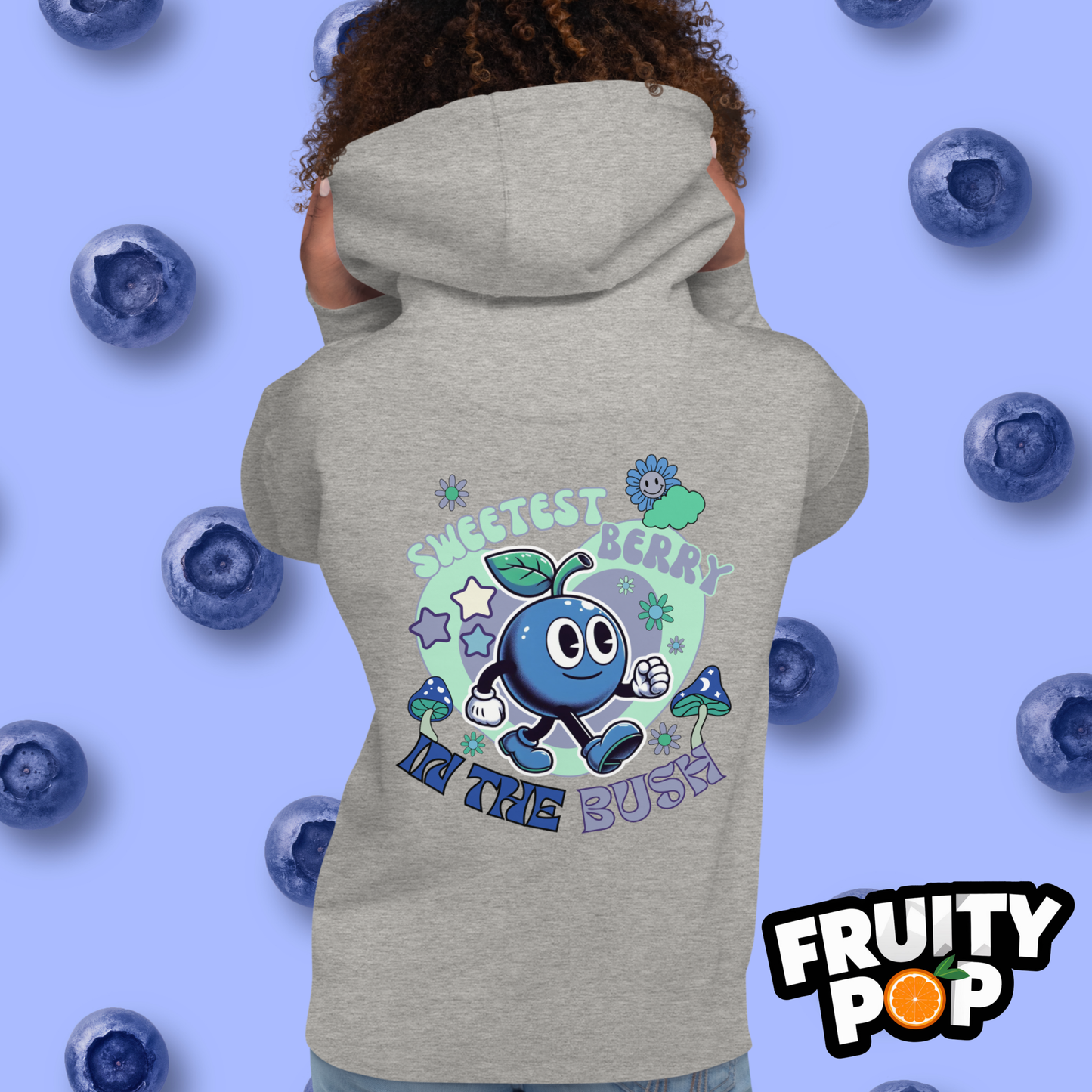 🍒💙 Blueberry Blake - Sweetest Berry In The Bush Kennedy Edition Unisex Pullover Hoodie 🍒💙