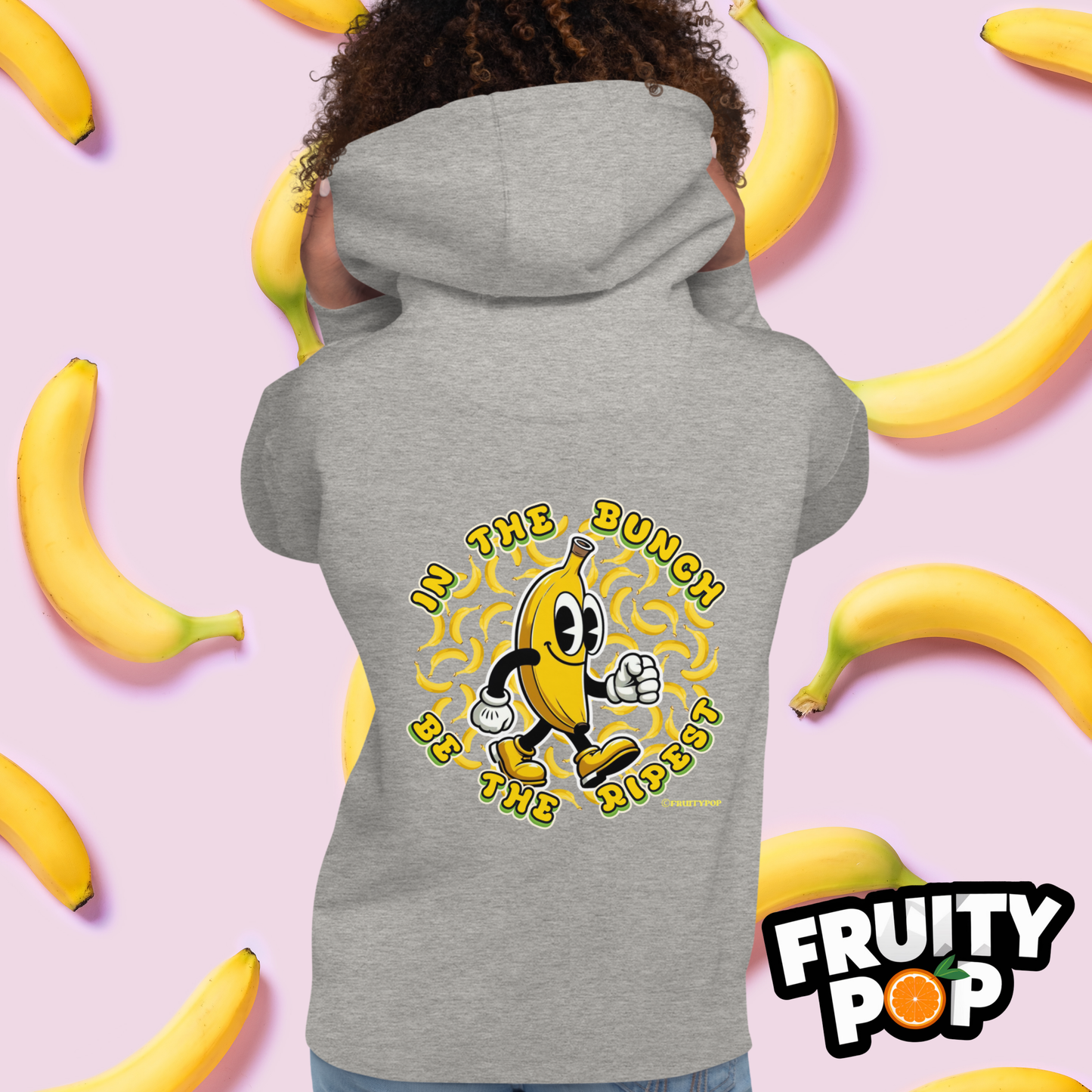 🍌 Banana Billy- In The Bunch Be The Ripest Unisex Pullover Hoodie 🍌